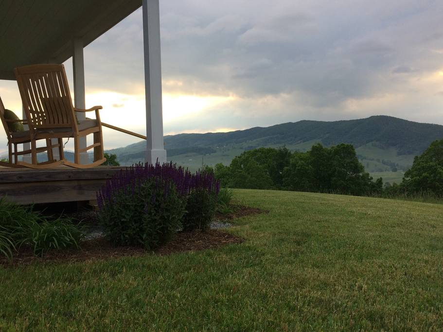 Cottage Front Porch View