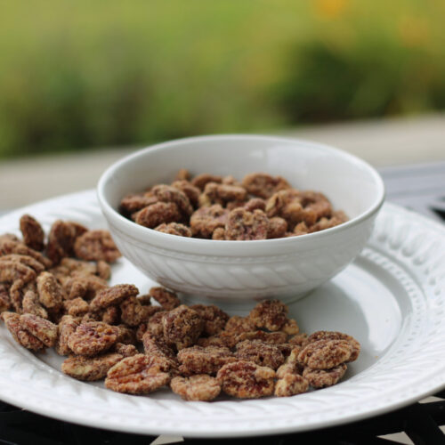 Maple Glazed Pecans